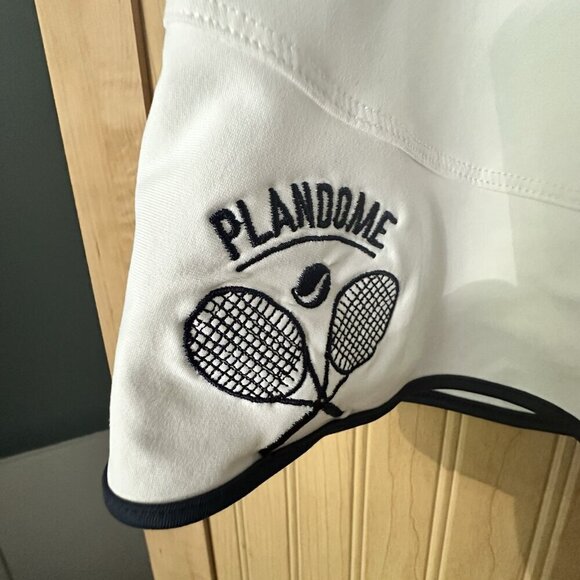 Lija White Golf Tennis Athletic Skort Women's Large - Plandome Country Club -NWT - Picture 3 of 5